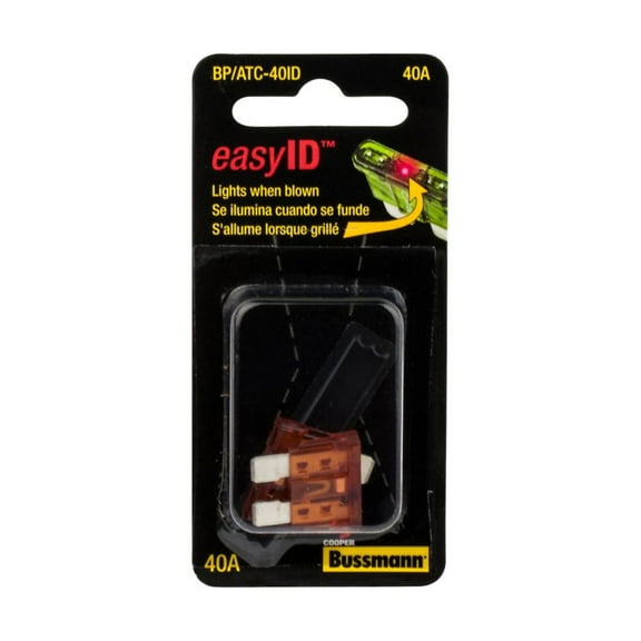 Bussmann BP/ATC-40ID easyID Illuminating Blade Fuse,