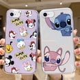 thumbnail image 2 of Funda transparente de Mickey, Minnie Mouse, Daisy, Pato Donald, Stitch para iPhone SE 2022 2020, iPhone 7, 6, 6S, 7, 8 Plus, 2 of 4