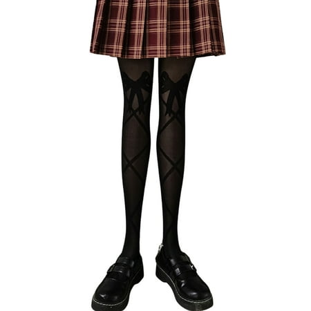 

Y2K Women s Sexy Letter Fishnet Tights Gothic Hollow Out Mesh Stockings Harajuku Emo Pantyhose