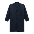 thumbnail image 5 of Eandarui Unisex Adult Dustproof Long Sleeve Work Coats Workwear Lapel Collar Button Up Jackets Navy Blue 190, 5 of 7