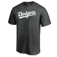 thumbnail image 2 of Men's Heathered Charcoal Los Angeles Dodgers Team Wordmark T-Shirt, 2 of 3