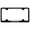 Black, variant on Acura RDX Laser Etched Logo Wide Body License Plate Frame (Silver)