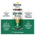 thumbnail image 3 of Cerveza Corona Extra 12 latas con 330 ml c/u, 3 of 4