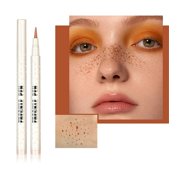 Besaacan freckle pen Clearance! Freckle Pen Simulation Pen Color Rendering Is Easy to Apply Natural European and American Imitation Freckle Pen Makeup 2g Makeup A