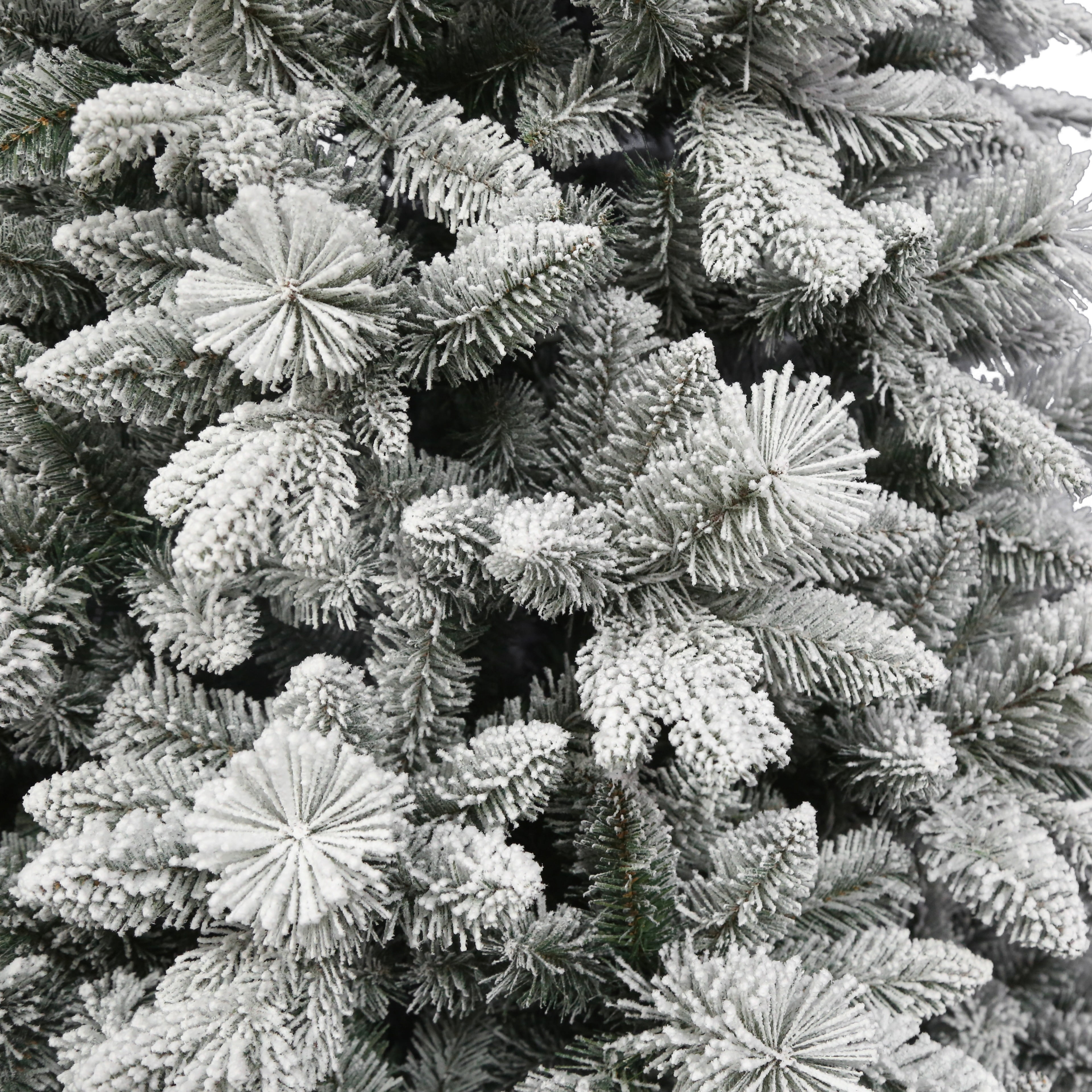 Holiday Time Sapin de Noël à LED floqué de 7,5 pieds, 600 Lumières HOLIDAY TIME PL SAPIN NOEL DEL 7,5PI