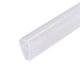 thumbnail image 1 of Uxcell Barrera de puerta de vidrio sin marco, tira de sellado lateral tipo U con riel de goteo de 5/16" - 1/4" x 78.74" transparente, 1 of 4
