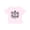 AD-Pink, variant on Princess in Training Crown Graphic Girls Baby T-Shirt