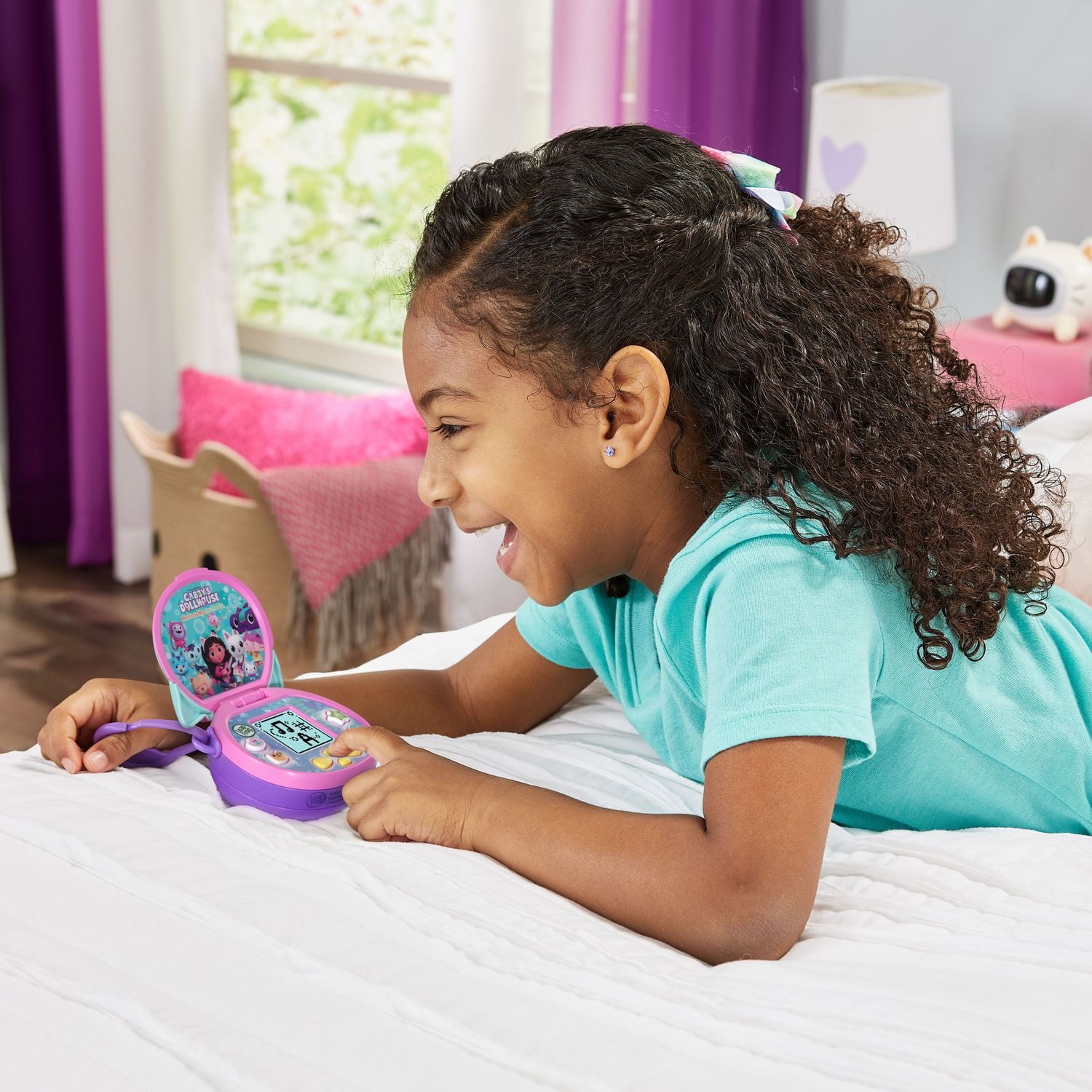 LeapFrog Gabby's Dollhouse MerCat & Me On-the-Go With 4 Games - French Version