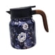thumbnail image 3 of Jarra con aislamiento al vacío, jarra de agua tibia, tetera floral, olla de agua caliente para violeta, 3 of 9