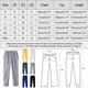 thumbnail image 3 of Pantalones termicos Gibobby para mujer pantalones de chándal con forro polar anchos rectos (Verde, M), 3 of 3