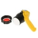 thumbnail image 3 of Conector de Agua para Válvula de Mariposa IBC 1000L 62mm , Amarillo Negro02, 3 of 7