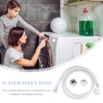 thumbnail image 4 of KAKOWELY 1 Set PVC Washing Machine Water Inlet Hose Length White Water Inlet Supply Line,59.06X"X1.38"X1.38", 4 of 4