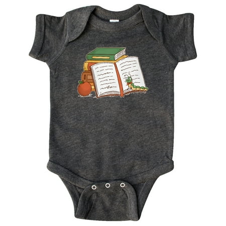 

Inktastic Tiny Library Bookworm Gift Baby Boy or Baby Girl Bodysuit