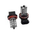 thumbnail image 2 of 2x H11 H8 H9 5050 DEL 27smd Rgb Phare de Voiture Ampoule Anti-Buée Lampe Télécommande, 2 of 3