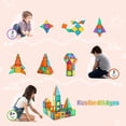 thumbnail image 4 of Neoformers 96-Piece Magnetic Tiles 3D Building Blocks (Kids), 4 of 7