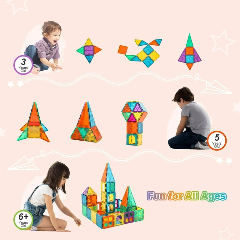MAGFORMERSの3D MAGNETIC BLOCKS 90ピース マグ・フォーマー 3D MAGNETIC BLOCKS 90ピース - メルカリ