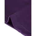 thumbnail image 5 of INSPIRE CHIC Satin Cardigan for Women's 3/4 Sleeve Open Front Cropped Office Work Bolero Shrug M Dark Purple, 5 of 6