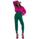 thumbnail image 4 of Txlixc Blusa de mujer pluma de manga larga solapa blusa casual suelta Txlixc moda, 4 of 8