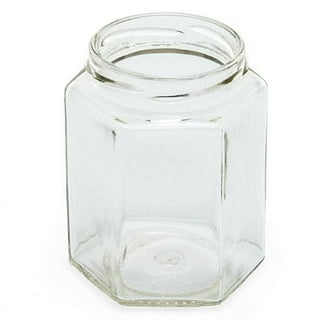 6oz Amber Straight Sided Glass Jar - 63/400 Finish