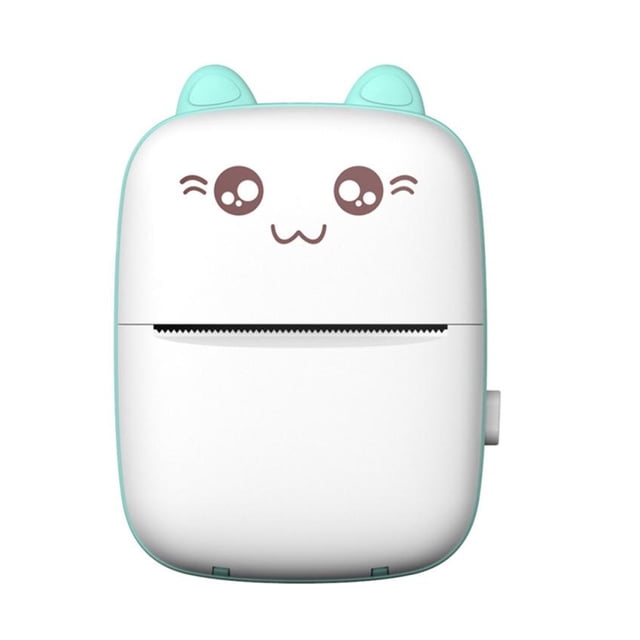 Portable Mini Thermal Printer Wirelessly BT 203dpi Photo Label Memo Wrong Question Printing with USB Cable imprimante portable ,Multi-Format Printing