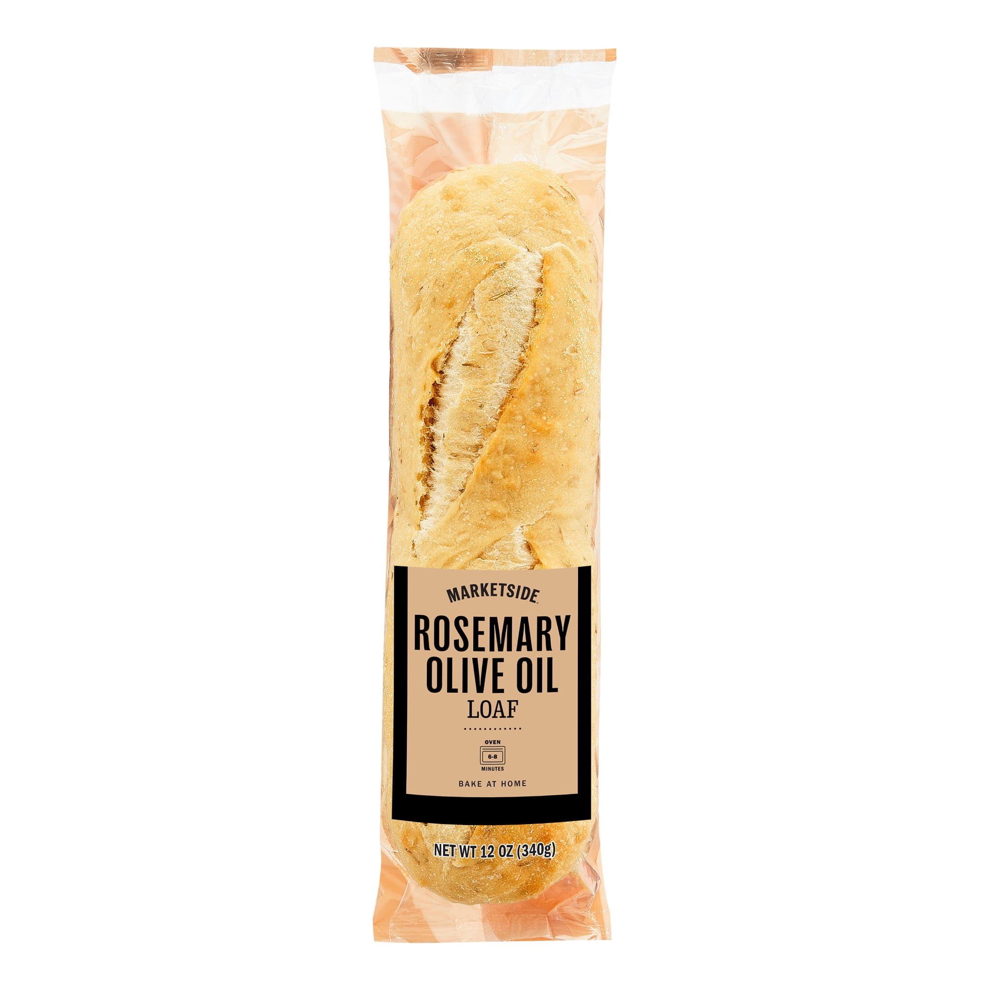 Marketside Rosemary Olive Oil Loaf, Bake at Home, 12 oz