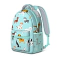 thumbnail image 2 of Boho Canine Design School Bag - Breathable Mesh & Organized Pockets, 2 of 5