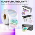 thumbnail image 3 of 2Inch Thermal Labels, 400 Pcs Round Self-Adhesive Direct Thermal Printer Label for Color Coding Label Printer, Logo, 3 of 7