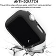 thumbnail image 4 of ALMNVO PC Case Cover Compatible with Apple Watch Case 8 7 SE 6 41mm 45mm 44mm 40mm 42mm 38mm Screen Protector Accessories Case for iWatch Series 8 7 6 5 4 3 2 1, 4 of 9