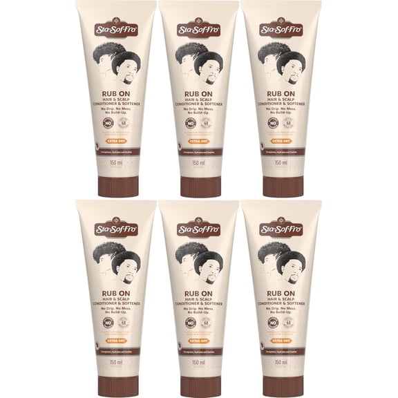 Sta-Sof-Fro Rub On Hair & Scalp Conditioner 150mL - 6 Pack