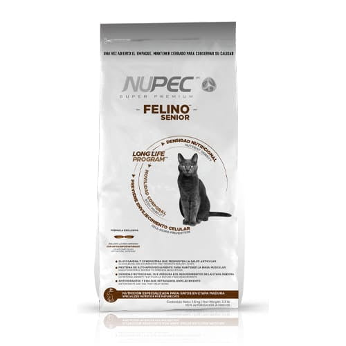 Nupec - Alimento Seco para Gato Adulto Felino Senior