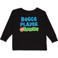 thumbnail image 3 of Inktastic Bocce Player in Training Boys or Girls Long Sleeve Toddler T-Shirt, 3 of 5
