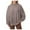 Khaki, variant on larppty Womens Oversized Sweatshirts Turtleneck Pullover Long Sleeve Solid Color Tops Fall Fashion Outfits 2025 Clothes (White, L)