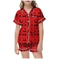 thumbnail image 2 of WEAIXIMIUNG Kid DIY Hand Painted Homewear Set Colouring Pajama Sets For And Girl Can Play With And Wea 130, 2 of 5