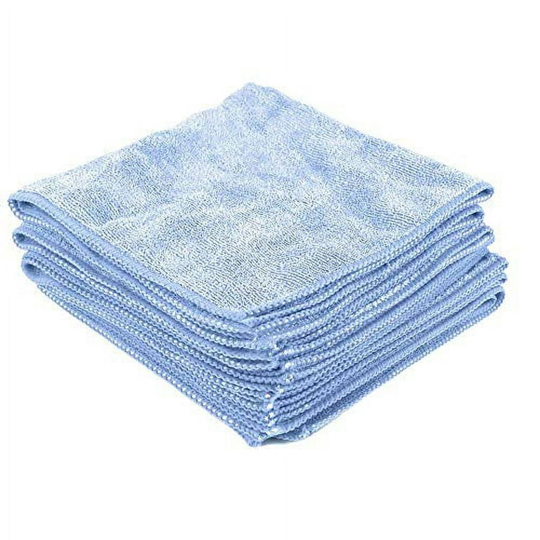  Dri Professional Extra-Thick Microfiber Cleaning Cloth 36 Pack  Blue (16IN x 16IN, 300GSM, Commercial Grade All-Purpose Microfiber Highly  Absorbent, LINT-Free, Streak-Free Cleaning Towels) : Health & Household