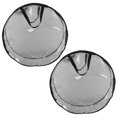 thumbnail image 2 of YAOMOBB Rangement de Couronne Léger et Robuste Sac de Rangement de Couronne de Noël Organisateur de Guirlande Rond PVC Design Transparent Facile à Transporter Poignée, 2 of 7
