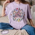 thumbnail image 4 of Disney Floral Castle Shirt, Vintage Disney T-Shirt, Magic Kingdom Shirt, Disneyland Shirt, Magical Kingdom, Princess Castle Shirt, 4 of 6
