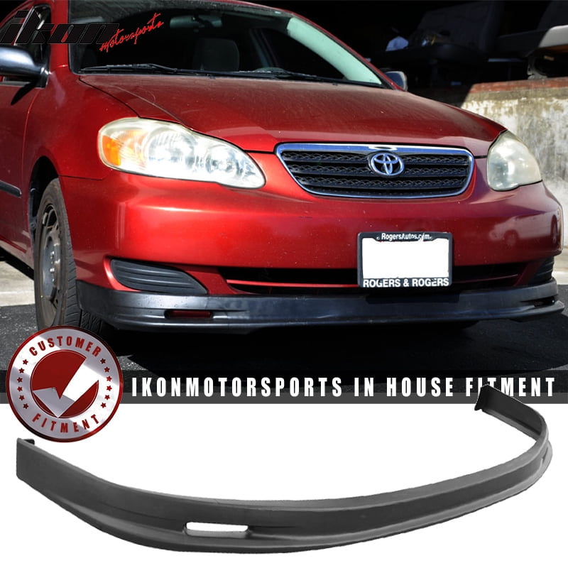 Compatible with 0506 Toyota Corolla 4Dr Sedan MU Front Bumper Lip