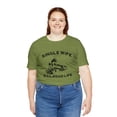thumbnail image 4 of Funny Railroad Wife Shirt, Railroad Shirt for Her, Single Wife, Train Shirt, 4 of 4