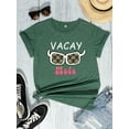 thumbnail image 2 of FIUFY Womens Sunglasses Graphic Tees Summer Vacation Mode Casual T-Shirts, 2 of 5