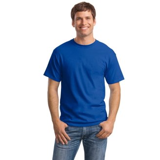 Hanes Tagless 100% Cotton Long Sleeve T-Shirt – Deep Forest Color, Preshrunk, Comfortable & Durable