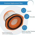 thumbnail image 3 of Filtro Hepa de 4 piezas Compatible con el sistema Shark Wandvac Xffwv360 Ws620 Ws630 Ws632, 3 of 5