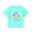 Green, variant on Girls Crew Neck Short Sleeve Tops Cartoon Character Figure Print Loose Fit T-Shirts Casual Loungewear Tees