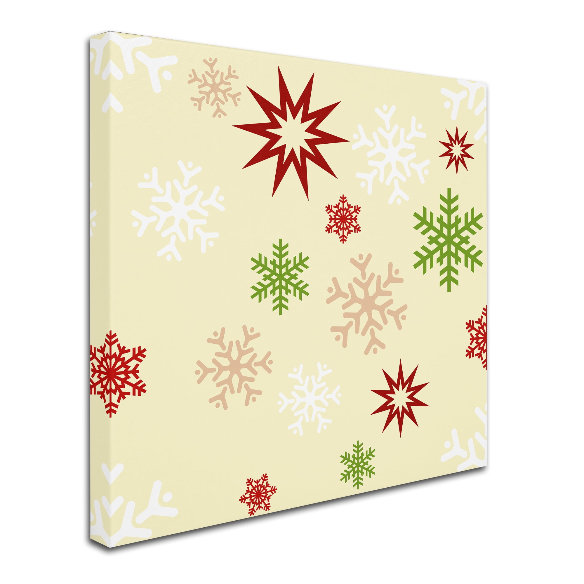 Trademark Fine Art 'Beautiful Christmas IX' Canvas Art by Tina Lavoie