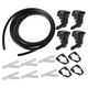 thumbnail image 1 of Boquilla de limpiaparabrisas para Ford Edge Durable No.7T4Z17603A boquilla de rociador de limpiaparabrisas frontal negro con manguera y conectores 1 Juego, 1 of 1