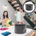thumbnail image 1 of unbranded Organizador Redondo De Fieltro Para Sombreros Resistente Y Plegable Con Ventana Visible, 1 of 6