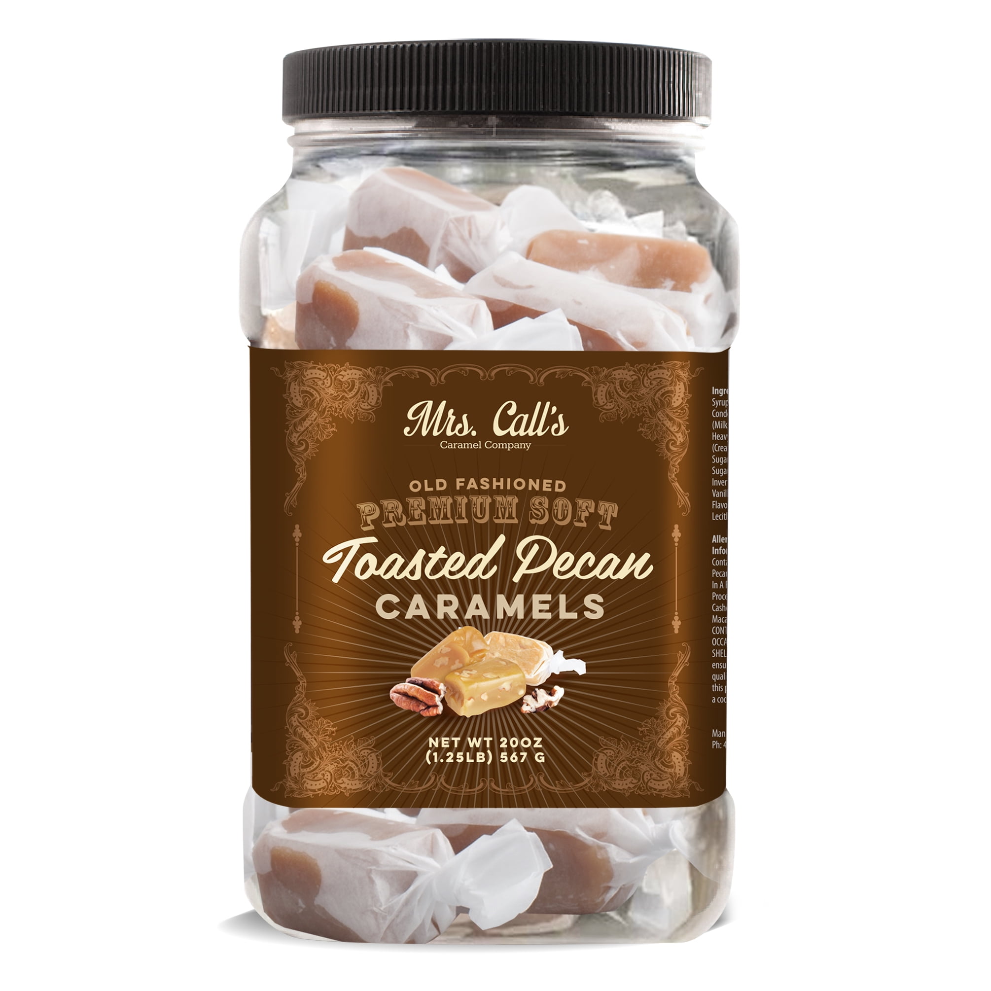 Mrs. Call's Candy All Natural Handcrafted Gourmet Toasted Pecan