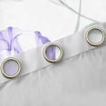 thumbnail image 4 of Castle Fairy Chic Purple Flower Boy Girl Curtains Pack Of 2 (42X84 Each),Spring Graden Curtains Blackout,Botanical Plants Bedroom Curtains,Super Cozy Room Decor, 4 of 6