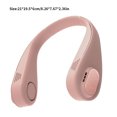 thumbnail image 4 of Ventilador de cuello Ventilador colgante eléctrico recargable Enfriador portátil ajustable para trabajo deportivo, Rosa Eigraketly HA004386-02B, 4 of 6