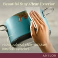 thumbnail image 6 of Anolon Achieve Hard Anodized Nonstick Saucepot with Lid, 4-Quart, Teal, 6 of 13