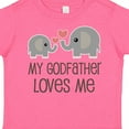 thumbnail image 4 of Inktastic My Godfather Loves Me Godson Boys or Girls Toddler T-Shirt, 4 of 5